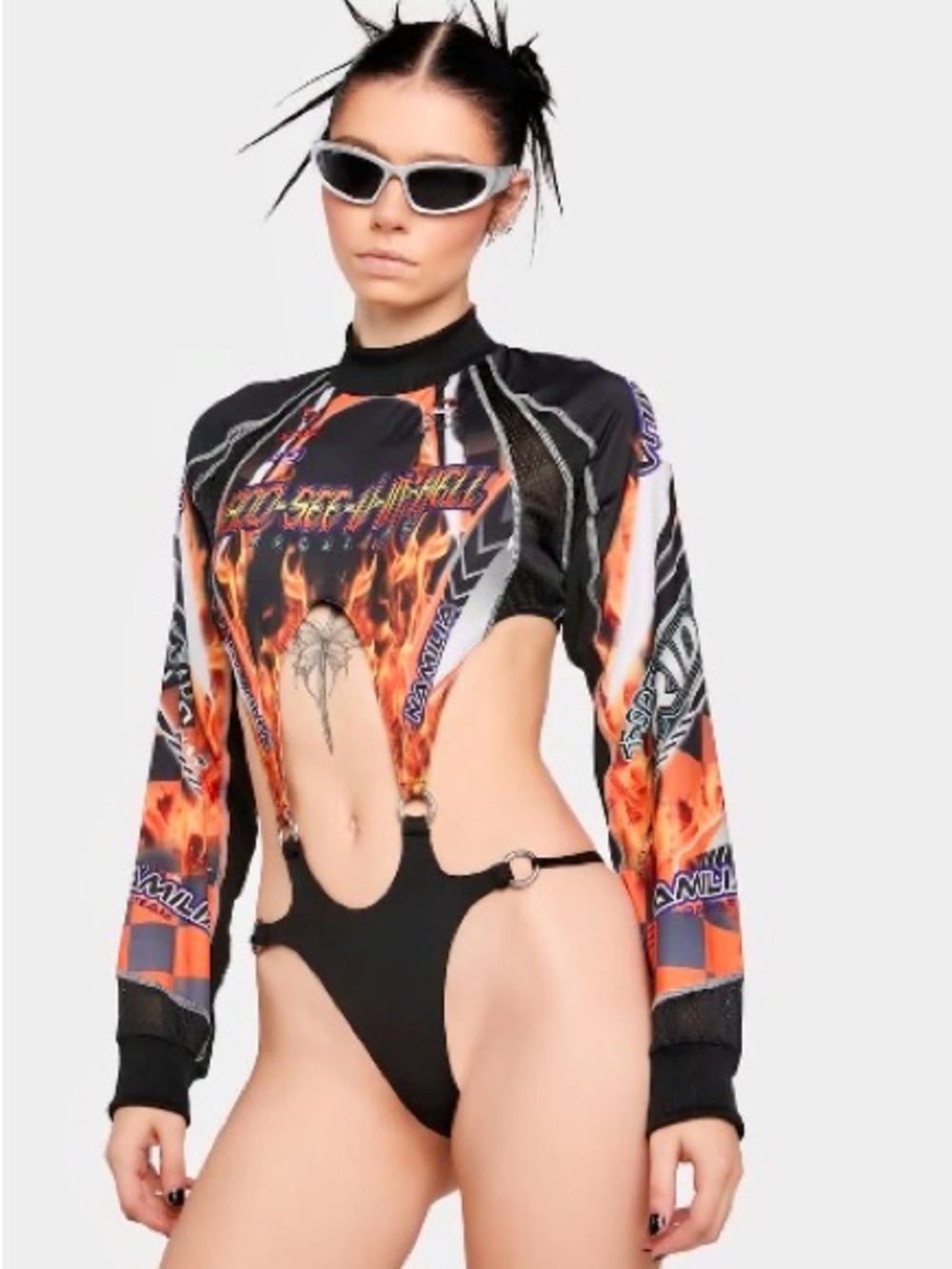 Namilia 1-800 See U In Hell Bodysuit